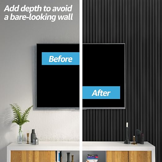 Art3d WPC Slat Wall Panels, Living Room - Image 5