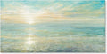 Goldfoilart Beach Sunrise Pictures Ocean Wall Art Coastal Canvas Prints Sea by Goldfoilart