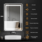 TRAHOME 36"x24" LED Bathroom Vanity Mirror - Image 8