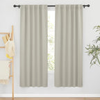 RYB HOME Blackout Curtains for Living Room, Privacy Thermal Insulating Window by RYBHOME