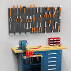 WALMANN Metal Pegboard Panels for Wall Tools Storage Pegboard for Garage - Image 2