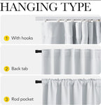 NICETOWN Doorway Curtain with Adjustable Ceiling Track, Privacy Protection - Image 3
