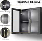 Furnaza LED Wall Storage Cabinets - Image 5