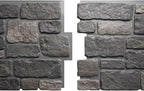EverStone Cobblestone Faux Stone Panel, Charcoal Color - Image 8