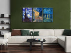 Wieco Art Large 3 Panels Canvas Prints of Vincent Van Gogh Paintings - Image 5