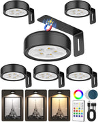 Picture Lights for Wall, Wireless 2000mAh Rechargeable Magnetic LED Puck Lights by ERMTCTSWallLights
