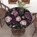 Laatse Purple Floral Peel and Stick Wallpaper Vintage Rose Contact Paper - Image 5