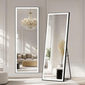 Kosmonia 67x20 Full Length Mirror, Dimmable 3 Color LED Light w/Light Memory by Kosmonia