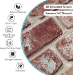 Commomy 3D Brick Wall Panels Peel and Stick - Image 3