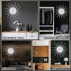 Large Wall Clock for Living Room Decor, Quiet Metal Quartz Clocks Modern Dial - Image 5
