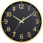 Wall Clocks Battery Operated 10 inch Modern Wall Clock, Silent Non Ticking Wall by Unknown