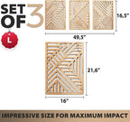 qmmp Modern Wooden Wall Sculptures - Image 5