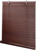Bamboo Blinds for Interior Windows, Custom Roller Shades for Indoor Window and by BAYUE