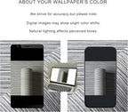 Grasscloth Textured Wallpaper Dark Gray Linen Thick 24" X 394" Fabric Contact - Image 4