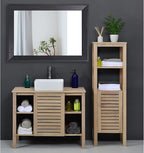 AAZZKANG Black Mirrors for Wall Rectangle Wood Framed Large 26"x18" Decorative - Image 6