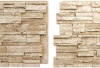 Ekena Millwork 48 5/8"W x 24 3/4"H x 1 1/4"D Cascade Stacked Stone, StoneWall - Image 8