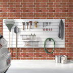 3D Faux Brick Wall Panels Peel and Stick, Small Brick-Look Textured Wall Sticker - Image 12