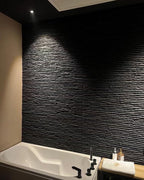 3D Faux Stone Wall Panels, Lightweight & Waterproof Accent Marble Flowing Stone - Image 7