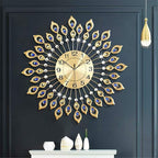 26.4 Inch Gold Large Wall Clock by FMTADDecorativeWallClocks