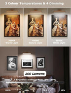 Picture Light Battery Operated, 13in Wireless Art Light - Image 2