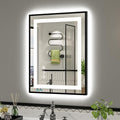 24x32 Inch LED Bathroom Mirror by Briivuemodernmirrors