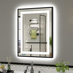 24x32 Inch LED Bathroom Mirror by Briivuemodernmirrors