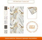 IZODEKOR 4 Pcs 24"x48" PVC Marble Wall Panels - Image 9