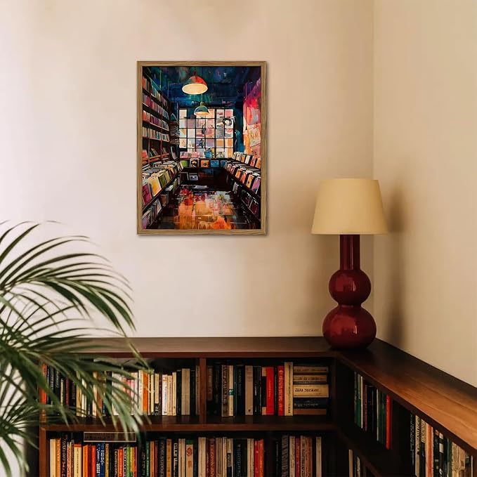 Vintage Album Record Wall Art Retro Album Cover Record Store Wall Painting - Image 5