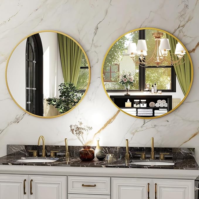 HARRITPURE 28" Round Mirror - Image 5