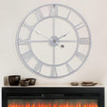 LEIKE 32" Large Modern Wall Clocks, Nearly Silent, Little Ticking, Battery by LEIKEWALLCLOCK