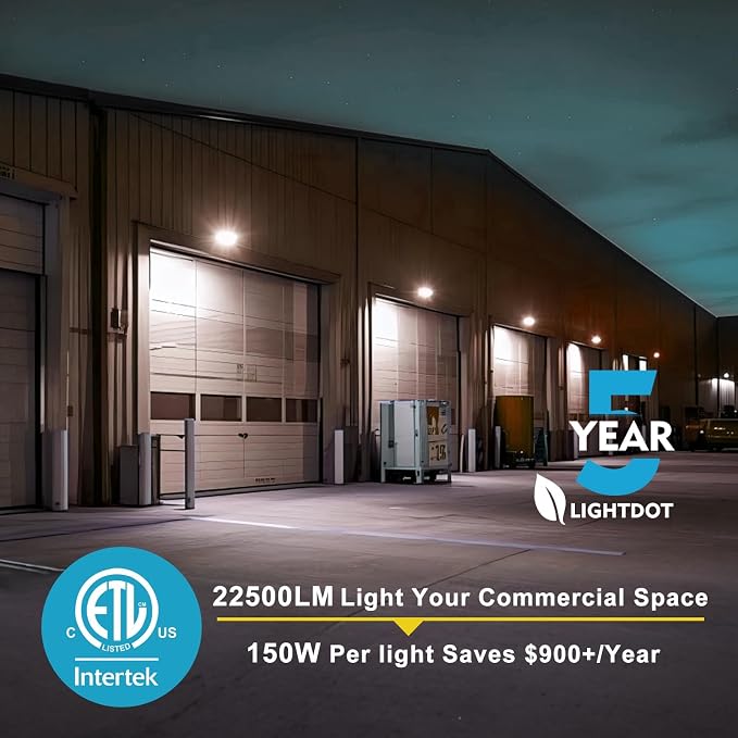 Lightdot 4Pack 200W LED Wall Pack Lights, 100-277v Dusk to Dawn - Image 3