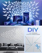 22 Pack Acoustic Panels, Sound Proof Foam Panels - Image 5