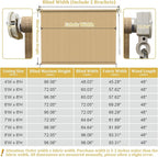 Shade&Beyond Outdoor Roller Shades - Image 3