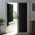 41" W x 64" L 100% Blackout Curtains, Total Darkness No-Drill Black Out Window by ZELMINE