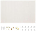 OWLKELA 24'' x 36'' Linen Bulletin Board, Vision Board and Decorative Hanging by OWLKELA