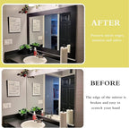 Teemall 10M Black Wood Grain Removable PVC Waterproof Border Wall Decor - Image 3