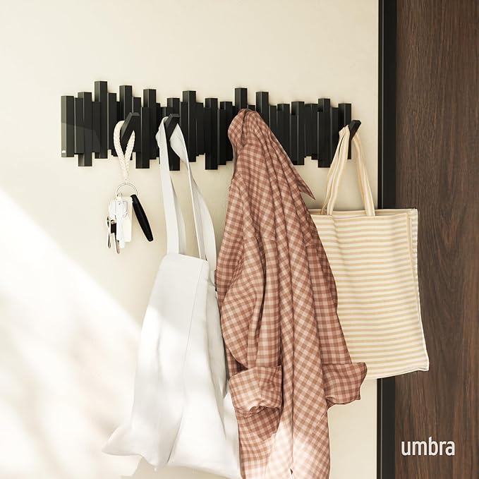 Umbra Sticks Wall-Mounted Coat Rack Rail Hook - Image 2