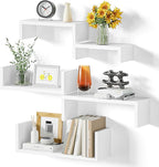 SRIWATANA Floating Shelves for Wall, Wall Shelves for Bathroom, Living Room by SRIWATANA