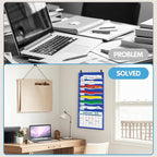 ALSLEA 15" Extra Wide Hanging File Organizer - Image 2