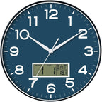 AKCISOT Wall Clock 12 Inch, Non-Ticking Silent Battery Operated Analog by Akcisot