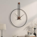 Cuspin 16 inch Wall Clock, Silent Non-Ticking Battery Operated Modern Clocks - Image 2