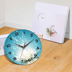 Magic Lotus Flower Vintage Wooden Silent Non-Ticking Battery Operated Arabic - Image 6