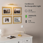 Battery Operated Wall Light for Living Room, 4000mAh Picture Light for Wall Set - Image 5