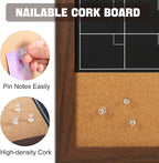 4 THOUGHT Chalkboard Calendar Corkboard Combo - Image 3