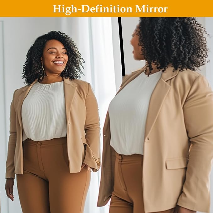 Dewfig Arched Full Length Mirror, Full Body Mirrors - Image 7