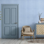 Blue Grasscloth Wallpaper Peel and Stick Vintage Grasscloth Contact Paper - Image 3