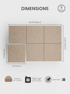 Bumusty Large Cork Board 36" x 24" Alternative - Image 2