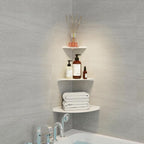 Corner Floating Shelf, 3.0mm Aluminum Alloy Corner Shelves wall Mounted - Image 5