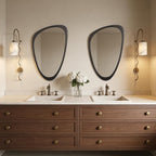 WallBeyond Asymmetrical Mirror, Irregular Wall Mirror, Wall Mirrors Decorative - Image 6