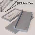 WOPITUES Floating Shelves for Wall Decor Sign, Bathroom Organizers and Storage - Image 4